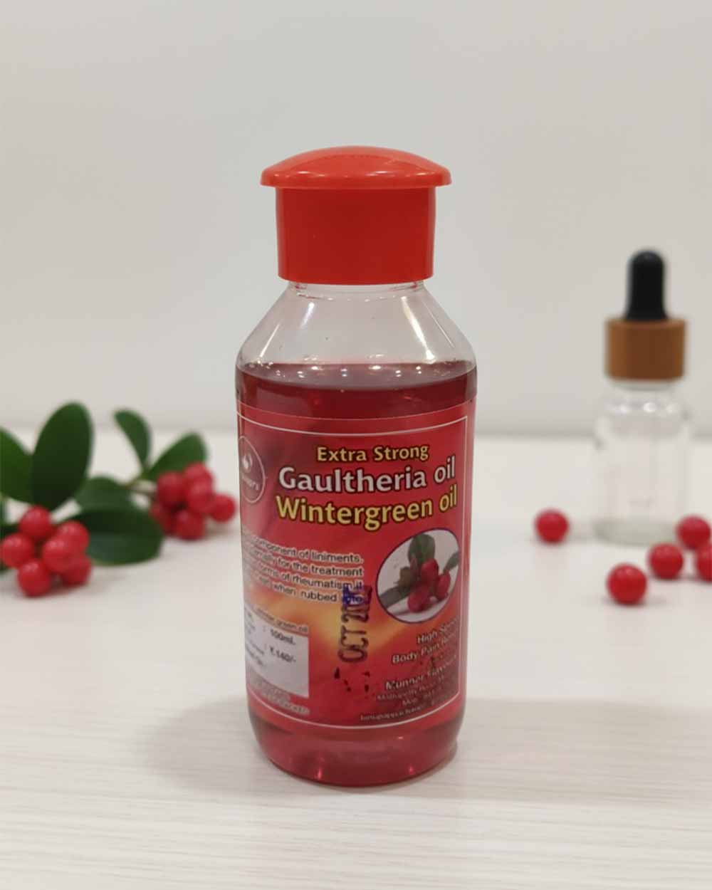 Extra-Strong-Gaultheria-Oil-Wintergreen-Oil-2 Extra Strong Gaultheria Oil – Wintergreen Oil - 100 ml - Image 1
