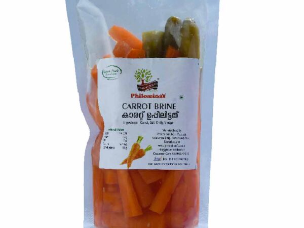Carrot Brine | Uppil Itta Carrot - 350g