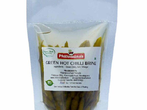 Green Hot Chilli Brine - 150 g