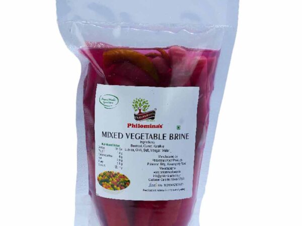 Mixed Vegetable Brine - 400g
