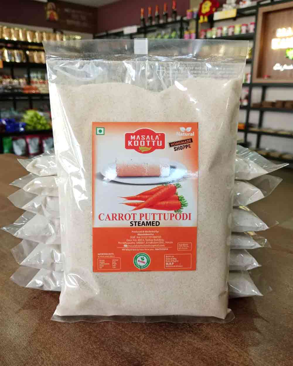 Carrot-Puttu-Podi Carrot Puttu Podi Mix - 500g - Image 1