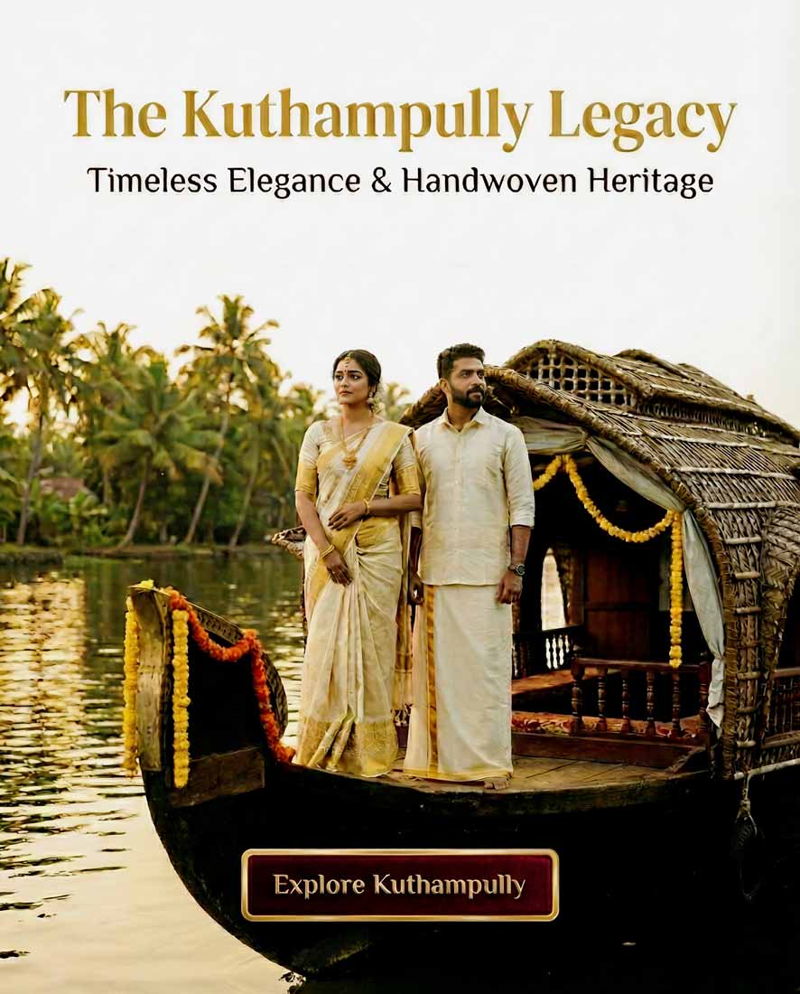 Handwoven Authentic Kuthampully Products of Boomigo