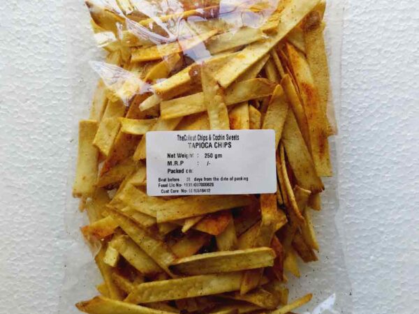Tapioca Chips Small | Kappa Varuthath Cheruth - 250g