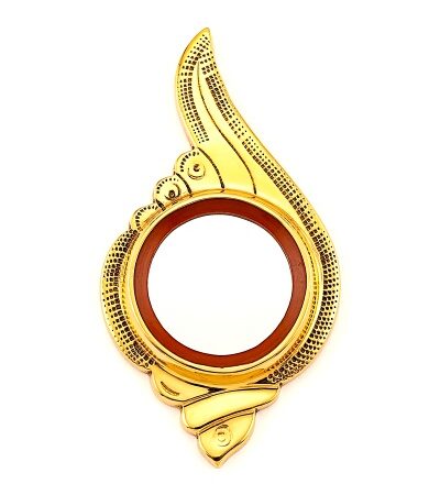 Original Aranmula Kannadi - Authentic Kerala Metal Mirror (GI Tagged)