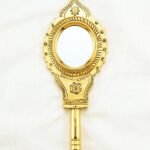 Original Aranmula Valkannadi - Authentic Kerala Metal Mirror (GI Tagged)