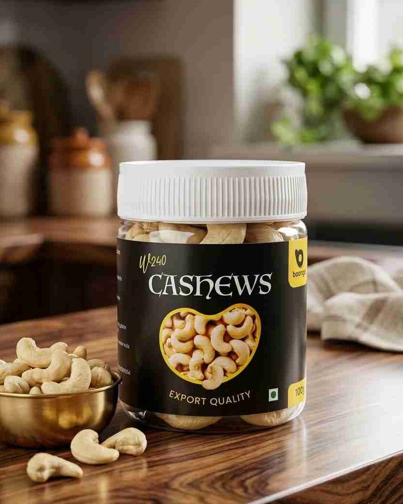 240-100gm Export Quality W240 whole cashew nut(100g,200g,500g) - Image 1